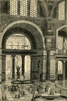 'Baths of Caracalla (restored)', 1890.   Creator: Unknown.
