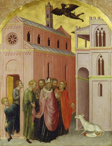 Bishop Julian’s Finding of the True Child, c1390. Creator: Martino di Bartolomeo di Biagio.