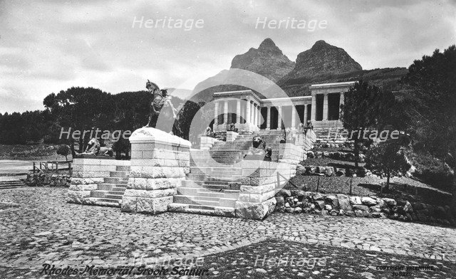 Rhodes Memorial, Groote Schuur, Cape Town, South Africa, 1917. Artist: Unknown