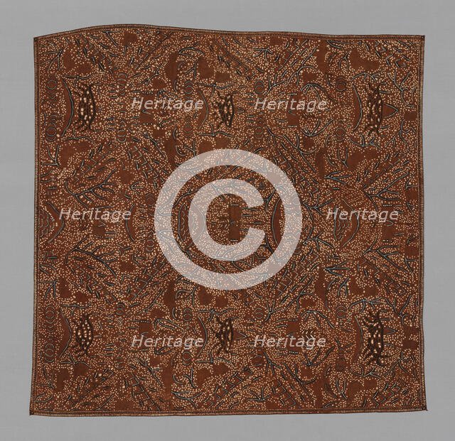 Iket (Headcloth), Java, 19th century. Creator: Unknown.