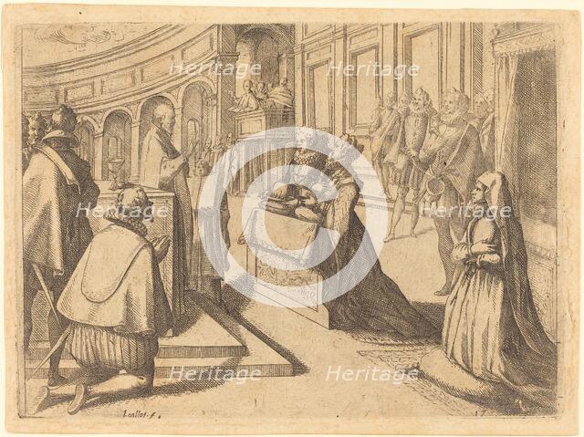 Marriage of Margaret of Austria and Philip III, 1612. Creator: Jacques Callot.