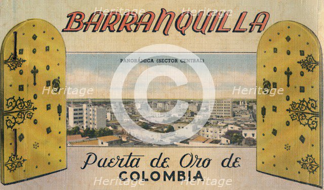 'Barranquilla - Puerta de Oro De Colombia', c1940s. Artist: Unknown.