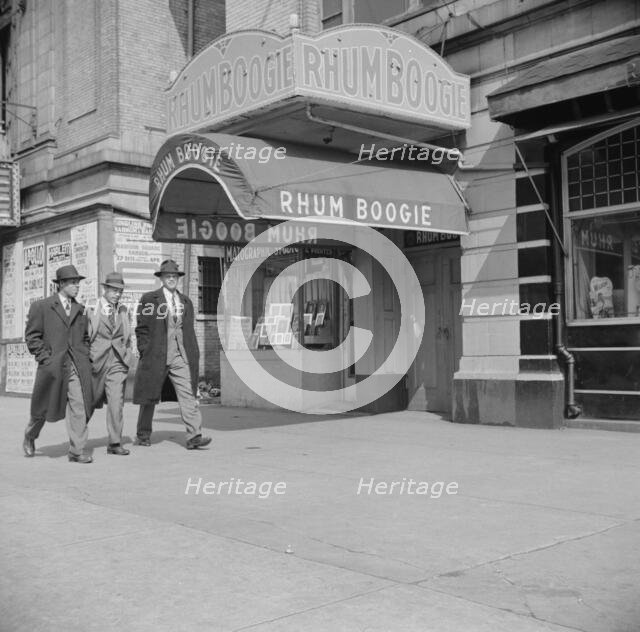 Scene in Harlem, New York, 1943. Creator: Gordon Parks.