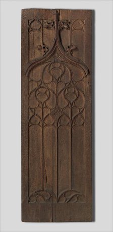 Panel, French, 15th century. Creator: Unknown.
