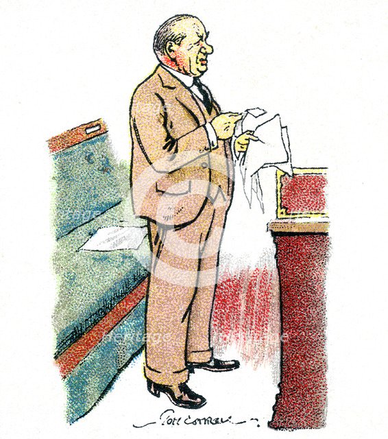 Stanley Baldwin (1867-1947), lst Earl Bewdley, British Conservative politician, 1929. Artist: Unknown