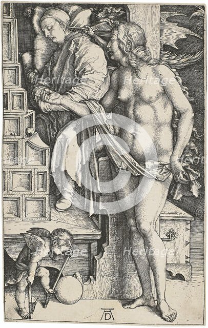 The Dream of the Doctor, c1498. Creator: Dürer, Albrecht (1471-1528).