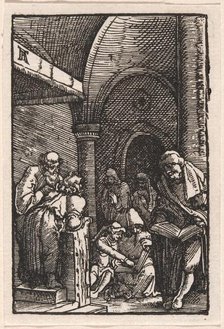 Christ Disputing with the Doctors, c. 1513. Creator: Albrecht Altdorfer.