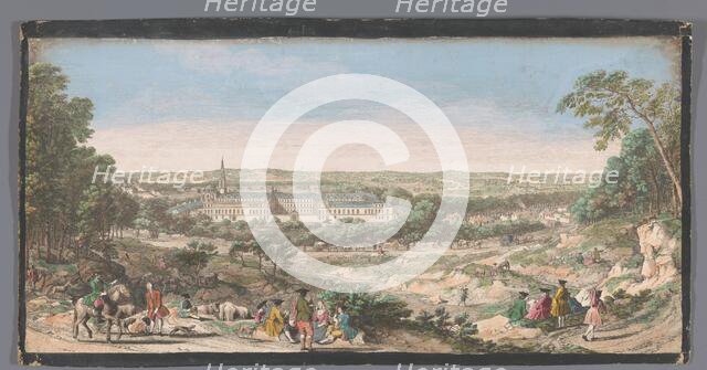 View of the Maison Royale de Saint-Louis in Saint-Cyr, 1700-1799. Creators: Anon, Jacques Rigaud.