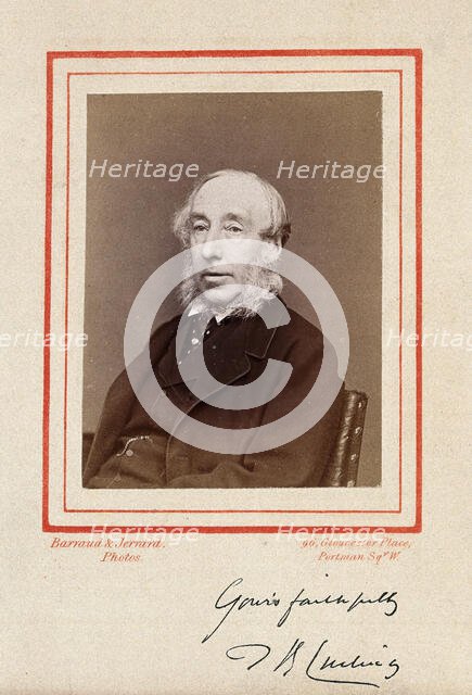 Thomas Blizard Curling, 1880. Creator: Barraud & Jerrard.