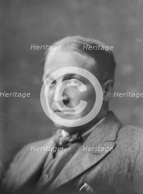 Mr. R. Flaherty, portrait photograph, 1918 June 10. Creator: Arnold Genthe.