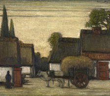 Haycart, c1900-1920. Creator: Jakob Smits.