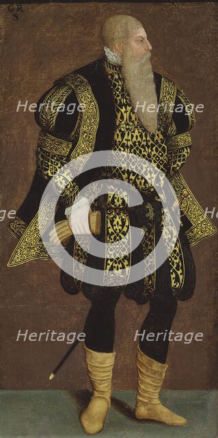 Gustav I, 1497-1560, King of Sweden, between 1557 and 1558. Creator: Anon.