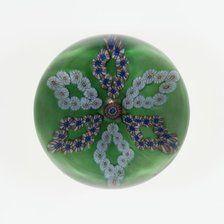 Paperweight, Saint-Louis, c. 1845-55. Creator: Saint-Louis Glassworks.