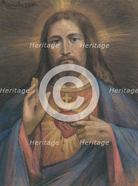 Krivda (Christ), 1936. Creator: Jozef Hanula.