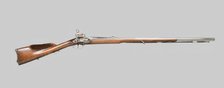 Flintlock Fowling Gun with Miquelet Lock, Madrid, 1750. Creator: Augustin Hortiz.