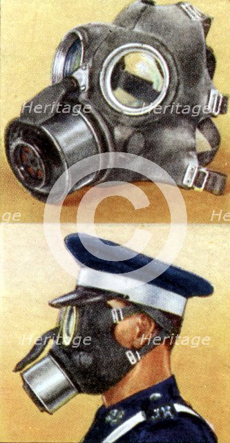 Air Raid Precautions, cigarette card, British, 1938. Artist: Unknown