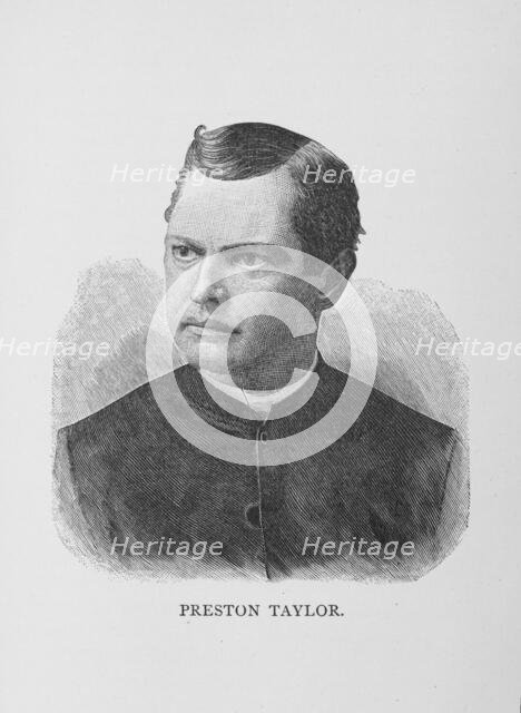 Preston Taylor, 1887. Creator: Unknown.