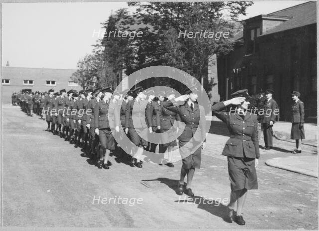 Royal Air Force No. 2 School of Photography, Palatine Road, Blackpool, 1942-1943. Creator: Barnet Saidman.