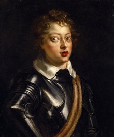 Portrait of Vincenzo II Gonzaga (1594-1627), Duke of Mantua, c. 1605. Creator: Rubens, Pieter Paul (1577-1640).
