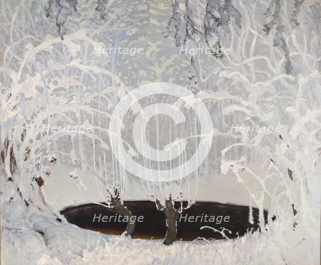 Winter Tale, 1904. Creator: Ruszczyc, Ferdynand (1870-1936).