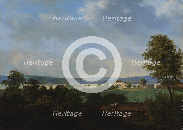 Kulju mansion, 1849. Creator: Magnus von Wright.