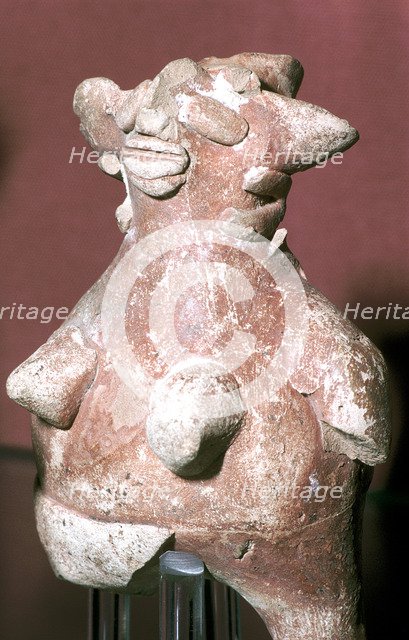 Terracotta female figure, Indus Valley, Mohenjo-Daro, 2500-2000 BC. Artist: Unknown