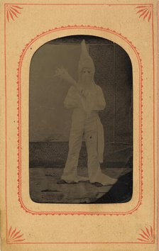 Ku Klux Klansman, ca. 1869. Creator: Unknown.