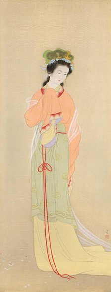 Spring Garden, 1935. Creator: Shoen, Uemura (1875-1949).