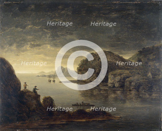 'A view in Glamorganshire', 18th century. Artist: Anthony Devis