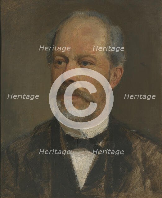 Gustaf Jakob Edelstam (1831-1892), Doctor of law, Governor of Kalmar..., c1870s. Creator: Edvard Perseus.