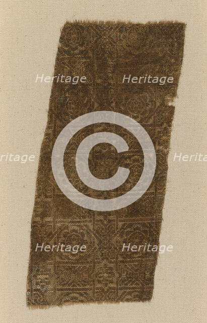 Fragment from the Mantle of Don Felipe, Spain, 1275/1300. Creator: Unknown.