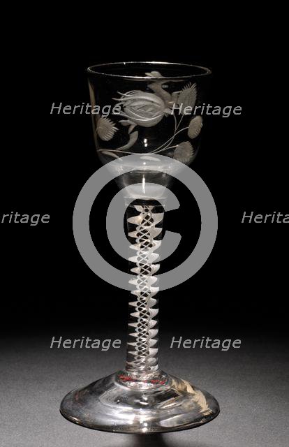 Wine Glass, 1750-1799. Creator: Unknown.