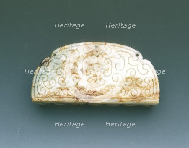 Jade chatelaine with cockatoos, Liao or Northern Song dynasty, China, 10th-11th century. Artist: Unknown