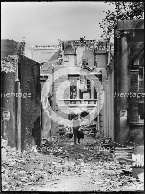Pembroke House, Whitehall Gardens, Whitehall, City of Westminster, GLA, late 1930s. Creator: Charles William  Prickett.