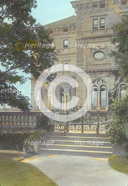 "The Breakers," Cornelius Vanderbilt II house, 44 Ochre Point Avenue, Newport, Rhode Island, 1914. Creator: Frances Benjamin Johnston.