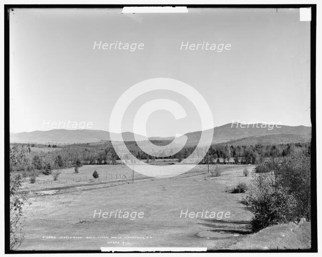 Maplewood golf links, White Mountains, N.H., c1904. Creator: Unknown.