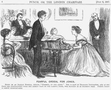 'Fearful Ordeal for Jones', 1867. Artist: George du Maurier