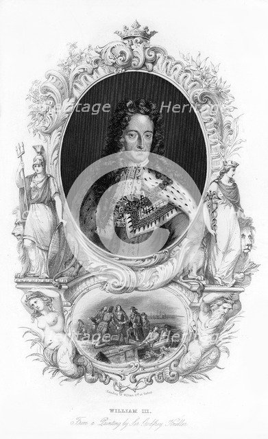 King William III, (c1850). Artist: Unknown