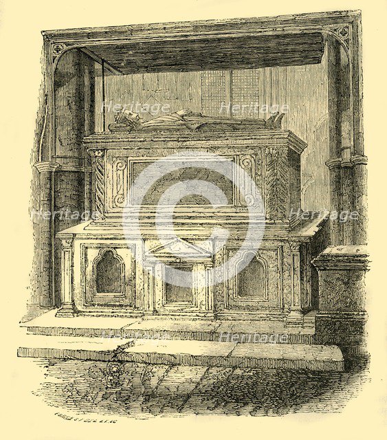 'Tomb of Henry III', (1881). Creator: Unknown.