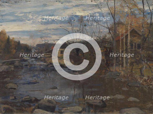 From Sandvikselven, Undated. Creator: Fredrik Jonas Lucian Botfield Collett.