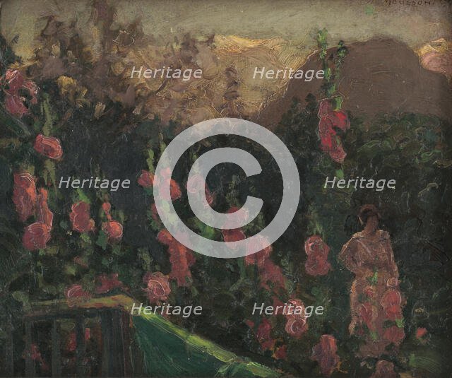 In the garden, c1930. Creator: Teodor Jozef Mousson.