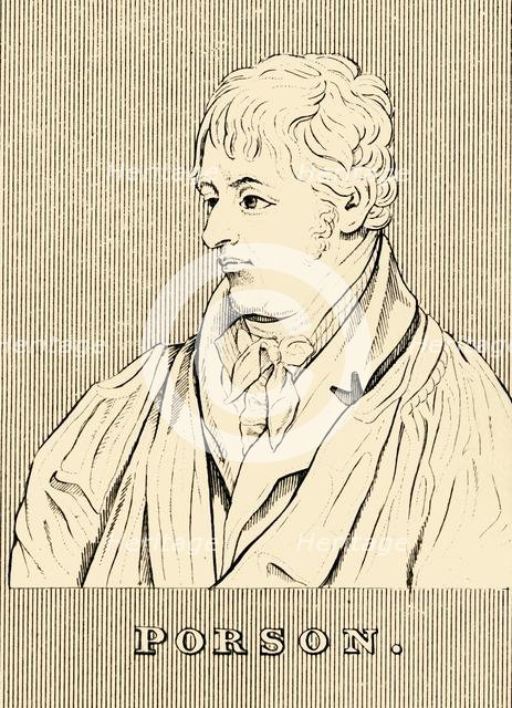 'Porson', (1759- 1808), 1830. Creator: Unknown.