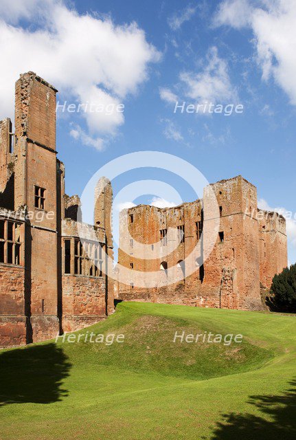 Leicester's Building and the keep, Kenilworth Castle, Warwickshire, 2009. Artist: Historic England Staff Photographer.
