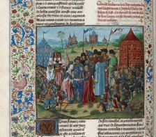 Marriage of Isabella of Valois and Richard II, ca 1470-1475. Creator: Anonymous.