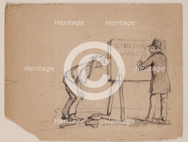 Dissolving Views, c1820-1865. Creator: David Claypoole Johnston.