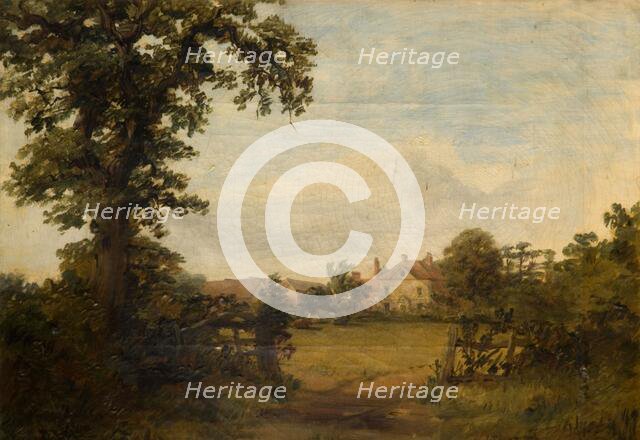 Metchley Park Farm, Harborne, 1845. Creator: Charles Thomas Burt.