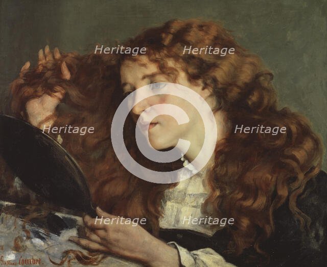 Jo, the Beautiful Irish Girl, 1866. Creator: Gustave Courbet.