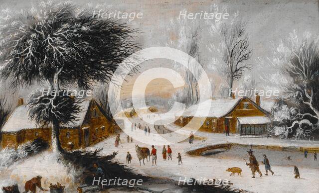 Winter Landscape, possibly 17th century. Creator: Unknown.