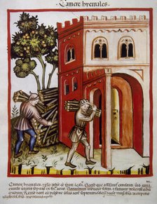 Winter rooms, 14th century.  Creator: Unknown.