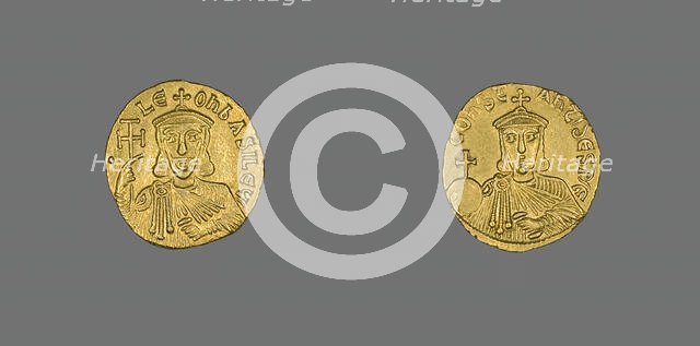 Solidus (Coin) of Leo V, 813-820. Creator: Unknown.